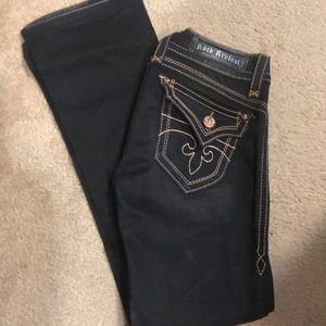 Rock trivial bootcut denim